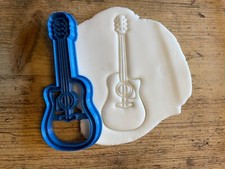 Guitar cookie biscuit cutter