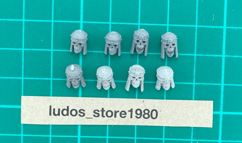 Tomb kings egyptian heads - heads, x