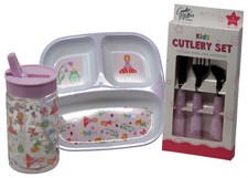 Kids Fairy Dinner Set -