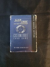 Star Trek TNG Customizable Game 60 Card Starter Set UNopened Decipher 1994
