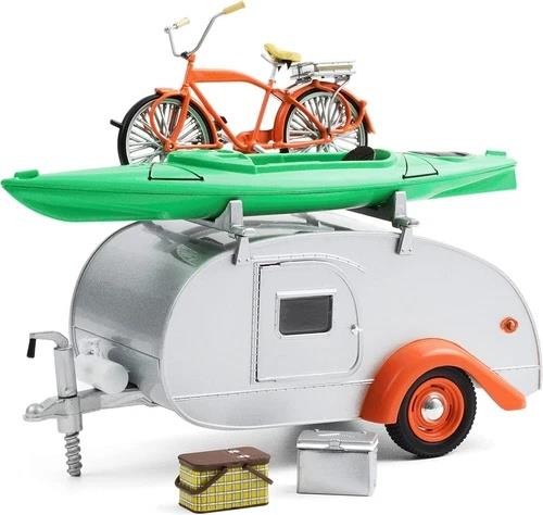 Tear drop trailer hitch and - trailer,