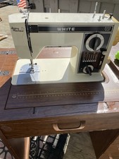 Vintage sewing machine White