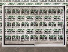 White aluminium sliding doors - aluminium,