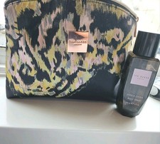 Ted Baker Women'smake Up Bag With Ted Baker Body Spray - Floral. Great Condition