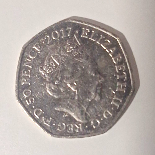 Elizabeth 50p fifty - elizabeth, ii