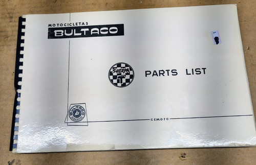 Bultaco sherpa model - model,