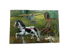 Sulky Race Plaque - Gypsy Gift