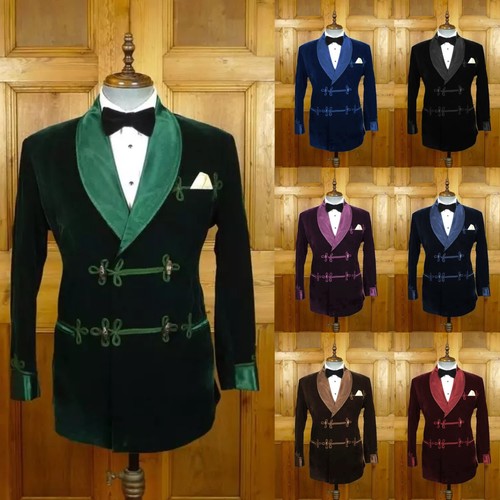 Men smoking jacket evening - men's,