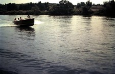 Orig 1930's Slide, Speed Boat