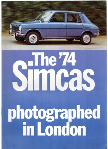 Simca 1000 1100 - 1301, &