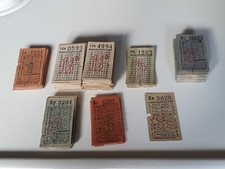 Vintage Bus Tickets Over 250