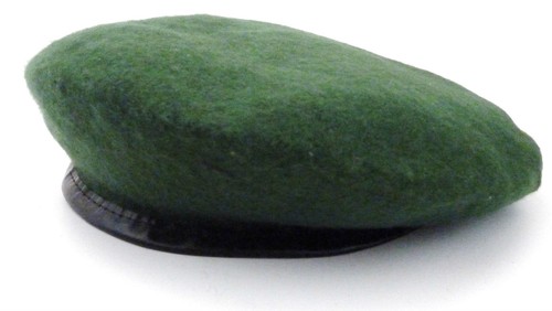 Military pure wool beret - wool,