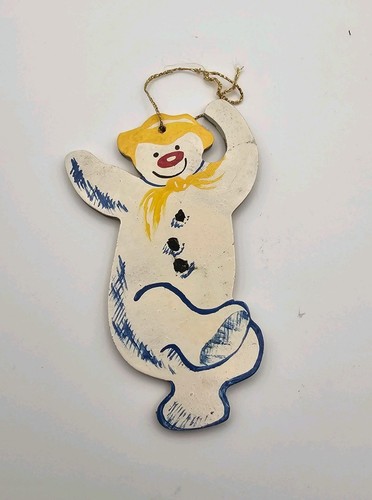 Vintage handmade the snowman - vintage,