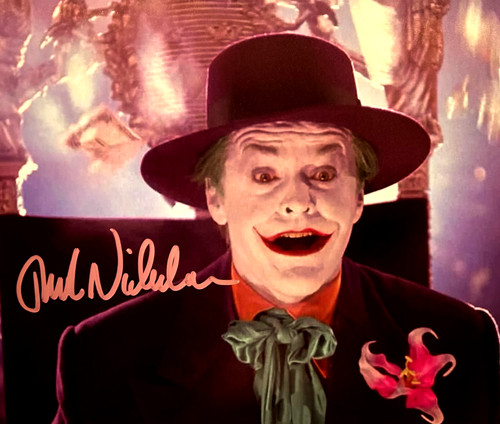 Jack nicholson signed the - nicholson,