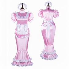 Girl Maid Sissy Lockable Pink
