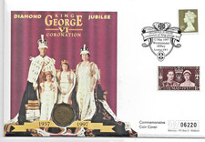 king george 6th stamps coin