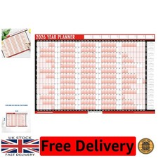 Elegant 2026 A1 Wall Planner -