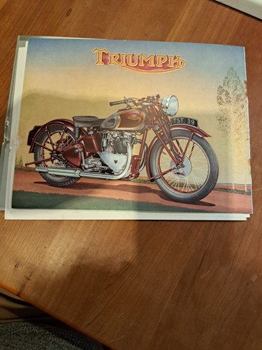 Triumph 1939 brochure - triumph,