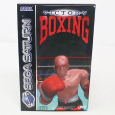 Vintage 1995 90s Sega Saturn Victory Boxing Video Game Pal French Secam Retro