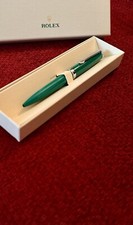 NEW Rolex Emerald Green Submariner Twist Ballpoint Pen, Refillable, Luxe Ad Gift