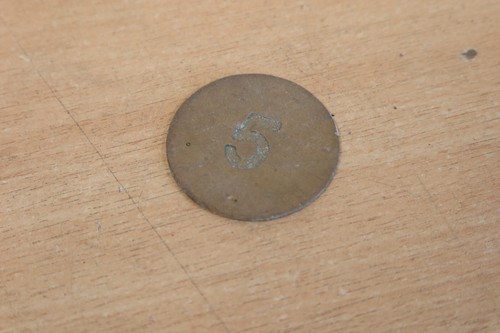 Vintage number five - no., 5