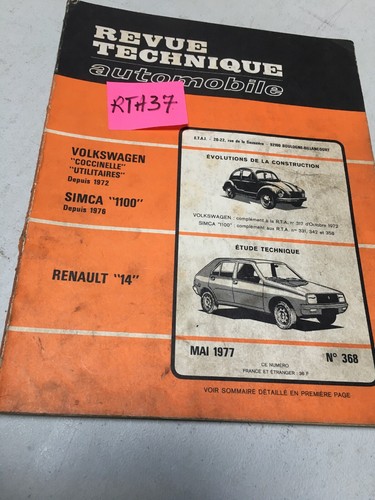 Renault r14 technical - renault,