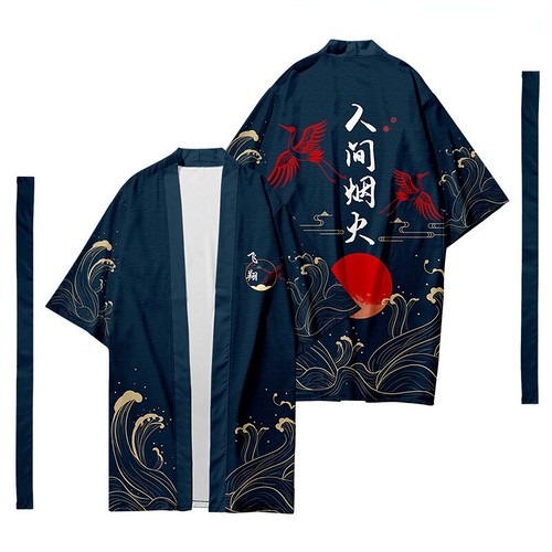 Men kimono yukata bathrobe - men,