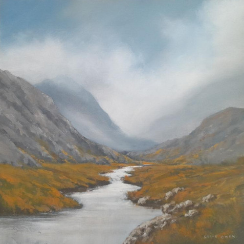 Glencoe fine art oil painting - glencoe,