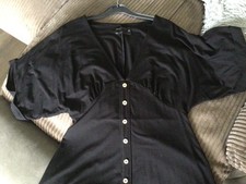Asos black dress size 12