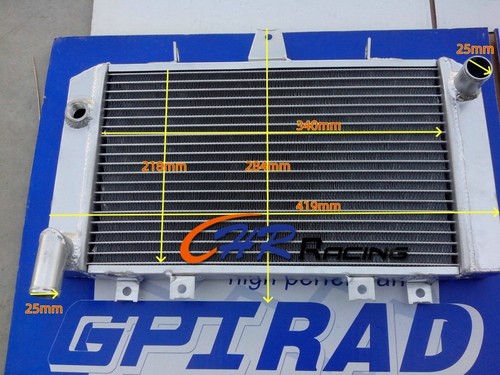 Aluminum radiator for - aluminum, kawasaki