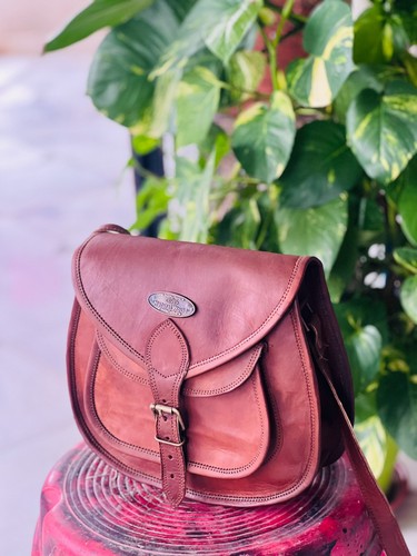 Vintage saddle bag genuine - saddle,
