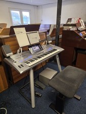 Yamaha Tyros 5 Keyboard 61keys, Yamaha L7 Stand, USB  TRS-MS05 Speakers Stool