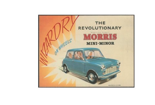 Morris mini minor retro - mini,
