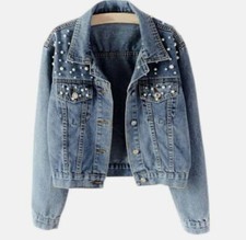 Women's Pearl Denim Jacket