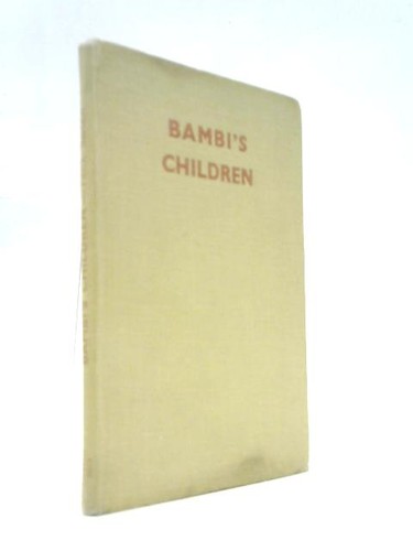 Bambi children the story of - the,