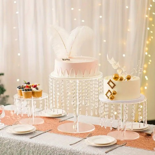 Clear cupcake stand cake - clear,