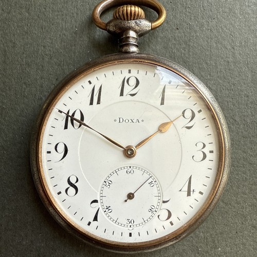 1906 doxa gun - metal, pocket