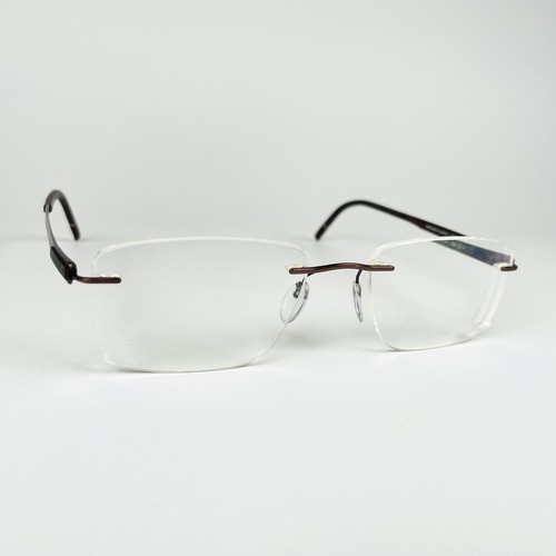 Silhouette eyeglasses brown - eyeglasses,