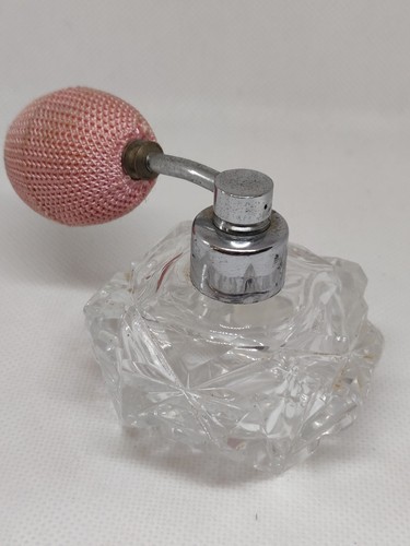 Vintage clear cut glass - cut,