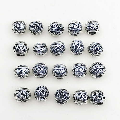 20pcs antique silver - 20pcs,