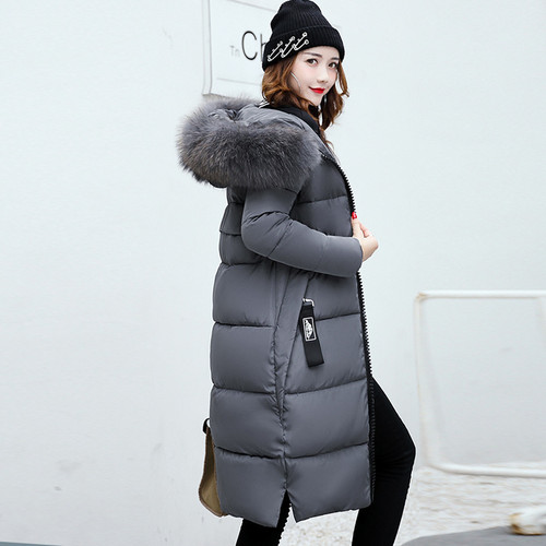 Women winter slim hooded - winter,