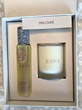 ESPA oil and and travel candle