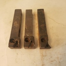 Lot of (3) 3/4" shank carbide