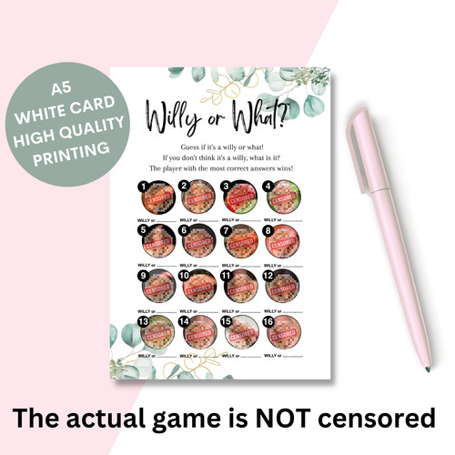 Hen party games - party, or