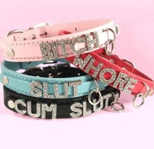Slut Choker BDSM Collar Custom