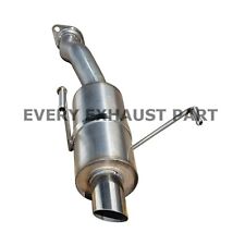 Honda Civic Type R EP3 T304 Stainless Steel  Exhaust Back Box