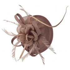 Women Pillbox Fascinator Headband & Clip Wedding Hat Ladies Day Race Royal Ascot