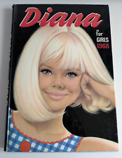 Diana For Girls 1968 HB Annual with dust cover