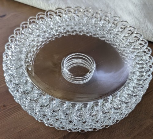 Vintage clear glass - vintage, cake
