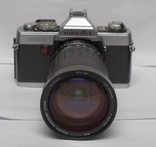 Minolta XG-1 with Vivitar Zoom Lens
